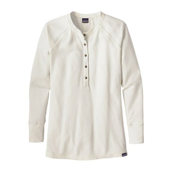 Patagonia Tops - PATAGONIA Organic Cotton Long Sleeve Henley Top L